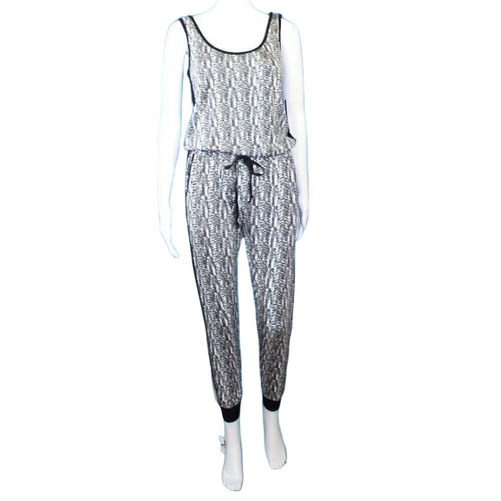Threads 4 Thought Jumpsuit Small Modal Jogger One Shoulder Athleisure NWT
